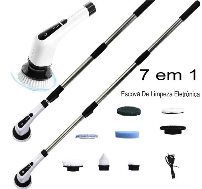 Escova de limpeza elétrica sem fio