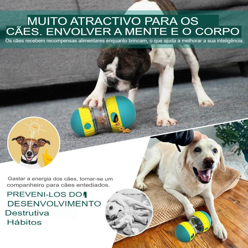 Brinquedo Dispensador de Comida para Cachorro