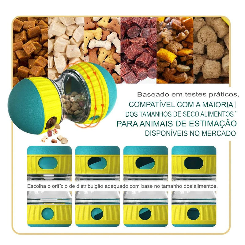 Brinquedo Dispensador de Comida para Cachorro