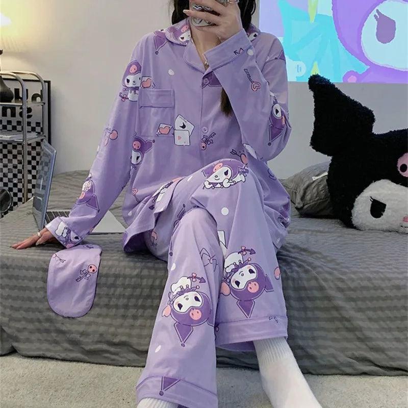 Pijama Feminino Sanrio Kuromi