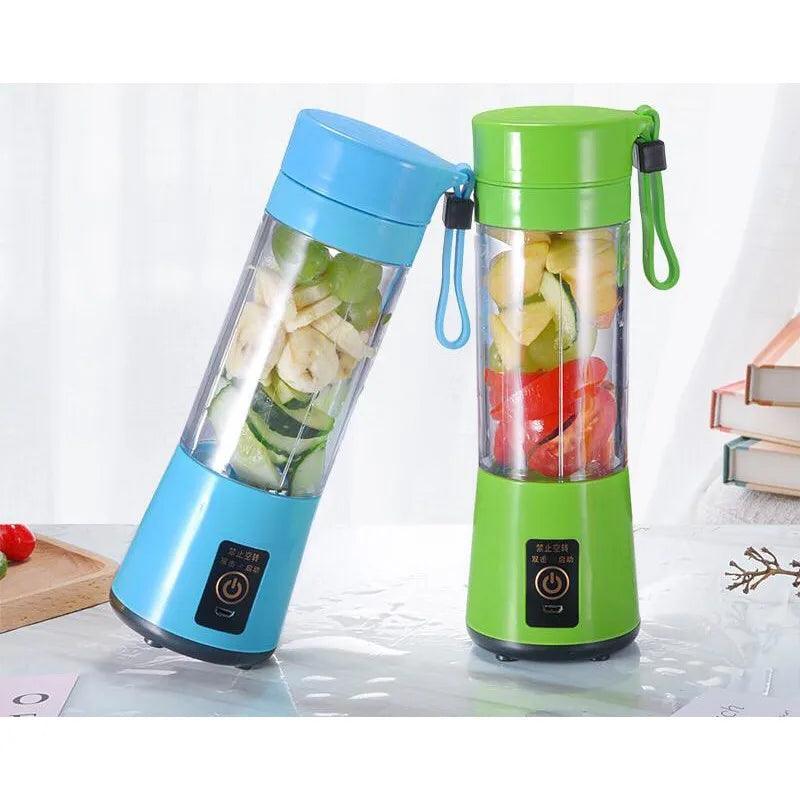 Mini Portable blender handheld portable USB Cable 6 lamins