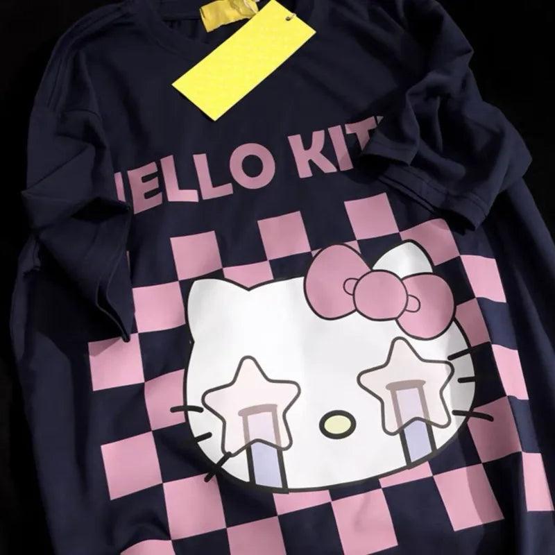 Camiseta Feminina Sanrio Hello Kitty