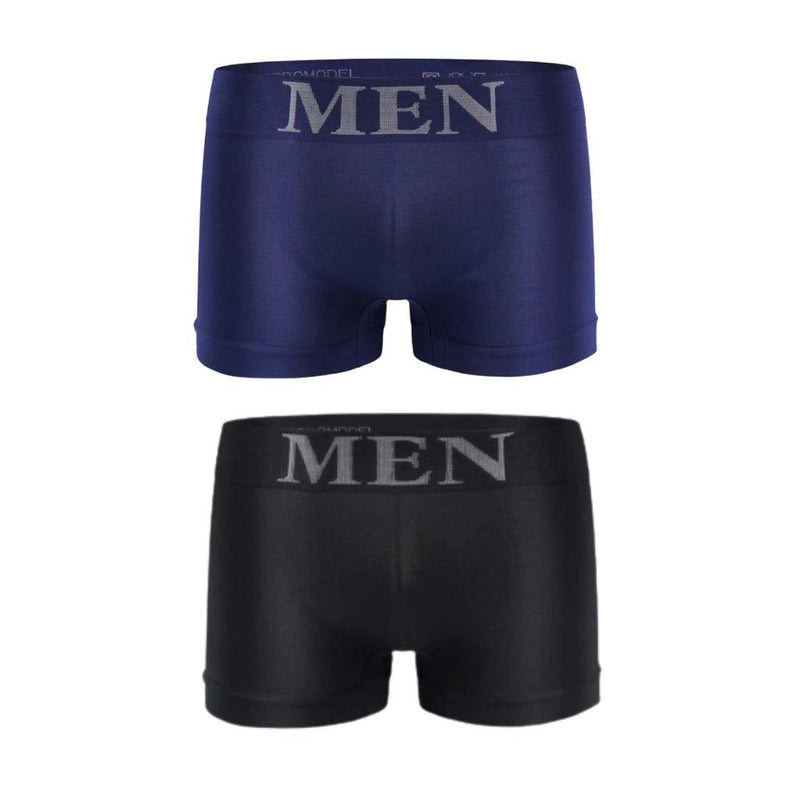 Kit com 10 cuecas boxer de microfibra masculinas