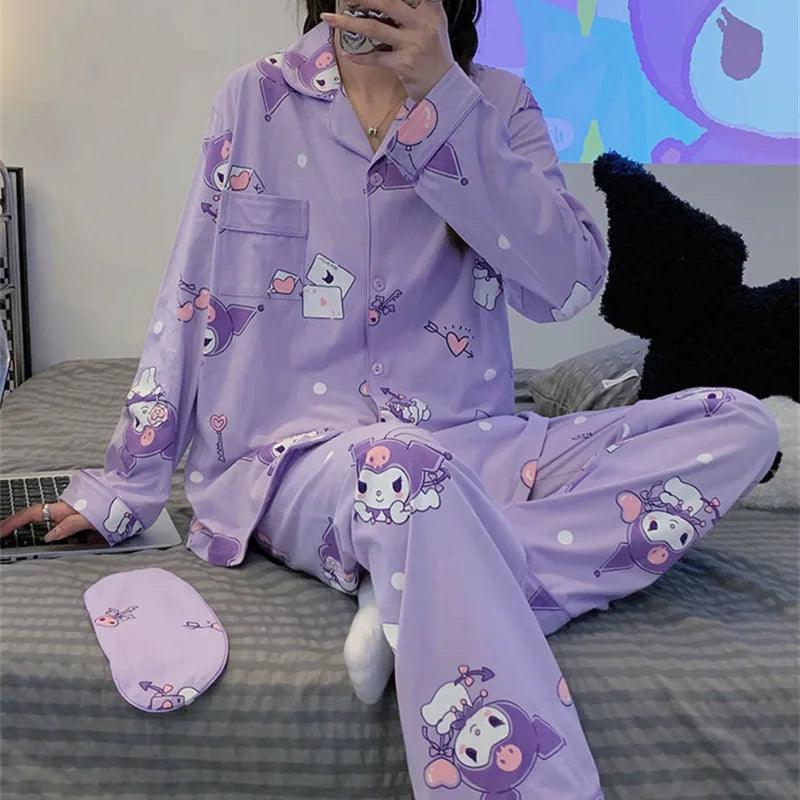 Pijama Feminino Sanrio Kuromi