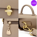 Bolsa de couro genuíno de luxo para mulheres – estilo e elegância em um acessório de alta qualidade para o seu dia a dia