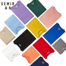 Camisa de Algodão SEMIR Masculina 2023 - Casual, Simples e Confortável para o Dia a Dia