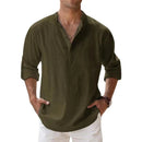 Camisas Masculinas de Linho e Algodão – Leveza e Frescor para os Dias Quentes