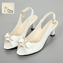 Cresfimix bonito branco – sapato feminino com design limpo e confortável para uso diário