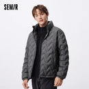 Jaqueta Masculina SEMIR Inverno 2024 – Estilo Moderno e Proteção Contra o Frio