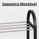 Sapateira e Organizador Minimalista Ajustável – Praticidade e Resistência para Seu Espaço