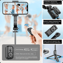 Tripé para Câmera com Controle Remoto – Perfeito para Selfies e Vídeos Estáveis