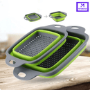Silco – Coador de Silicone Dobrável | Flexível e Compacto para Uso na Cozinha
