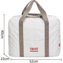 Bolsa de viagem dobrável masculina TINYAT – fácil de carregar, perfeita para viagens rápidas e fins de semana