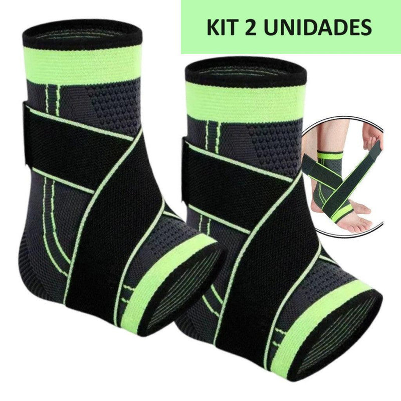 Kit Tornozeleira  Ortopédicas Compressão