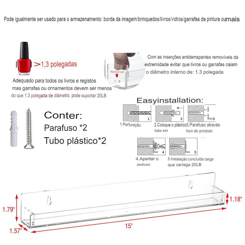 Prateleira de armazenamento